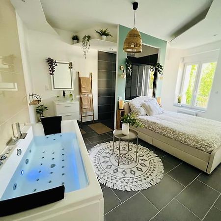 Appartement Glamour Tout Equipe Avec Balneo Et Sauna Nancy Ngoại thất bức ảnh